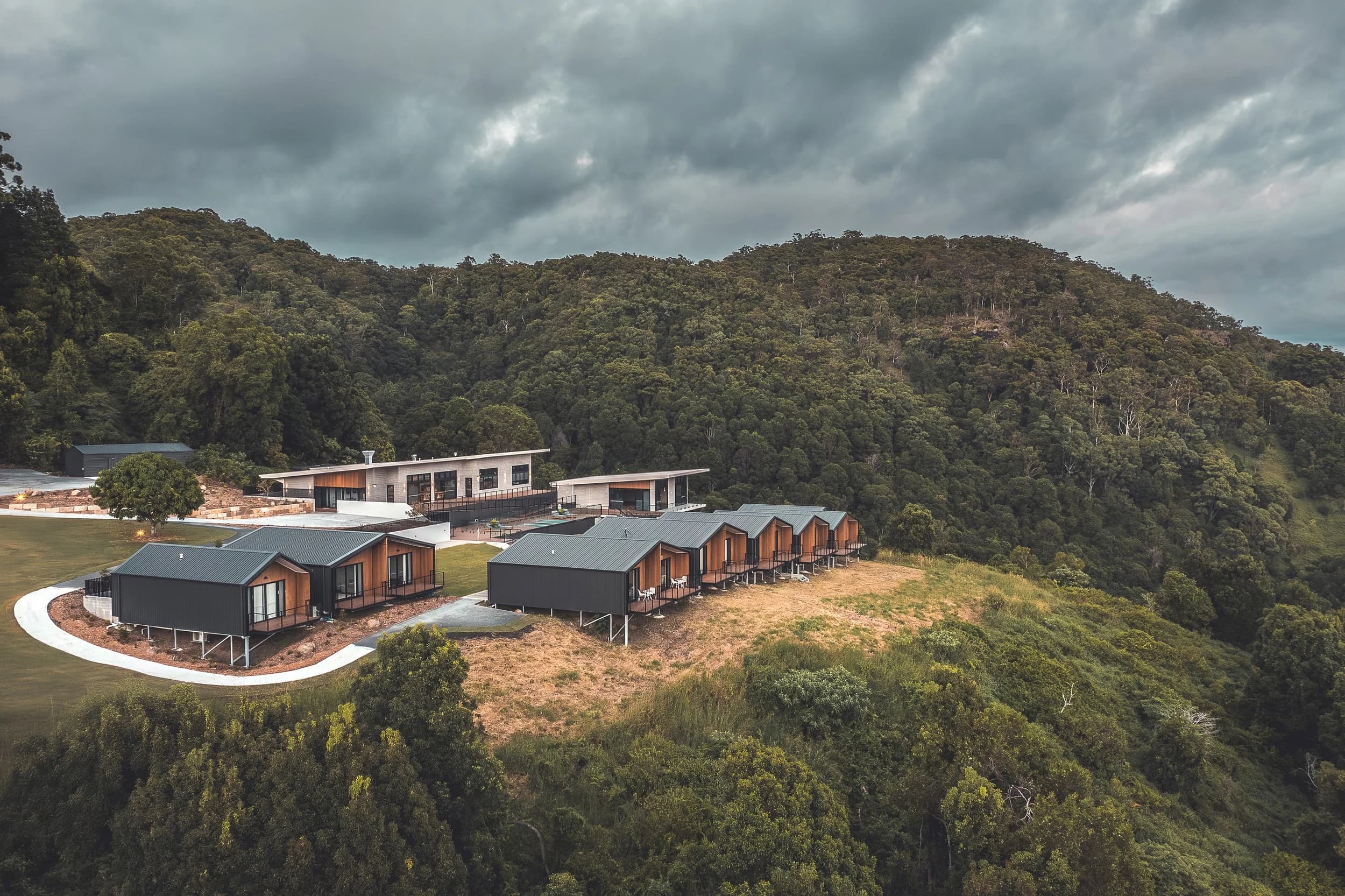 EcoView Retreat from above